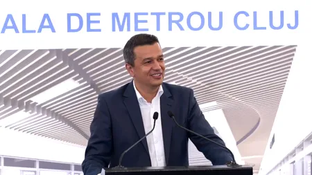 Sorin Grindeanu, la deschiderea șantierului de metrou din CLUJ: Ca timișorean, sunt invidios pe dumneavoastră