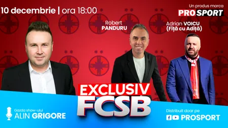 EXCLUSIV FCSB, azi de la 18:00. Fiță cu Adiță, fost ofițer de presă la FCSB, analizează ultimele transferuri