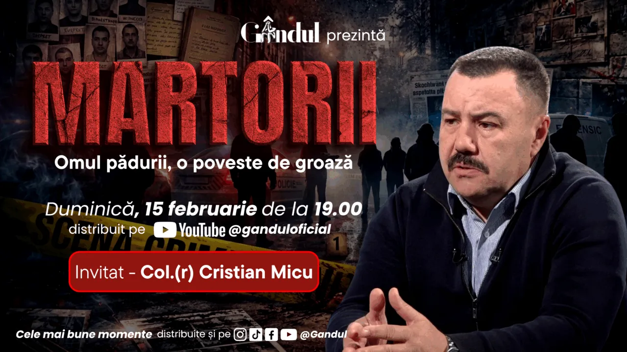 Cazul Eugen Galeș, criminalul în serie care a îngrozit România, la MARTORII – Duminică, 15 februarie, ora 19:00