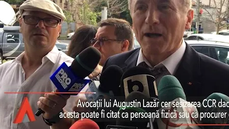 AUGUSTIN LAZĂR, persoană fizică sau procuror general? Avocații cer sesizarea CCR pentru a vedea cum poate fi citat