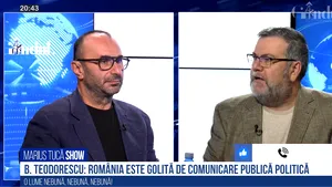 VIDEO | Bogdan Teodorescu: „Spațiul public românesc este gol de comunicarea oficială. Pentru a domina un spațiu, trebuie să-l contracomunici. UDMR-ul, dacă se distanțează de Orban, nu mai intră în Parlament”
