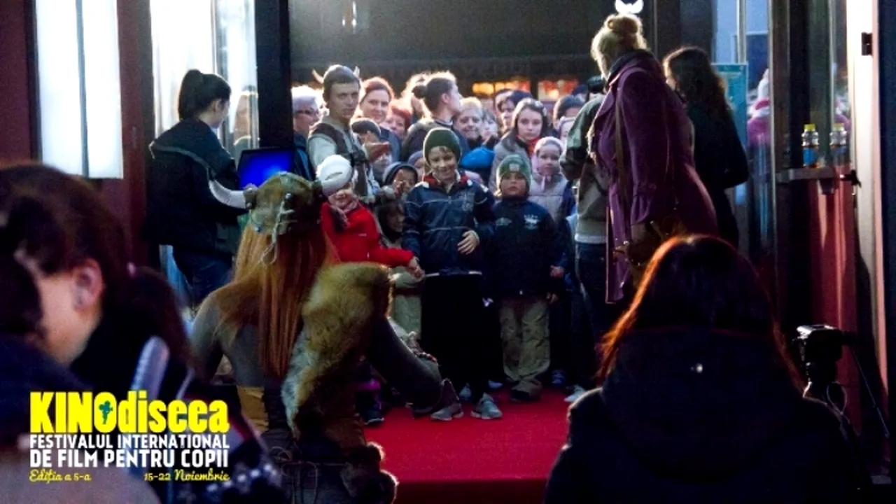 Festivalul Internațional de Film KINOdiseea, dedicat publicului tânăr, a adus în sala de cinema 12.000 de copii