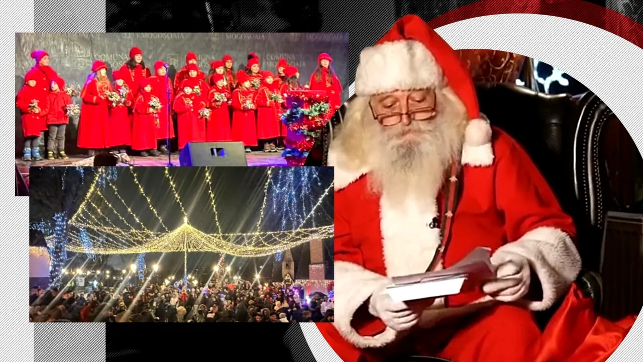 VIDEO | Magia sărbătorilor te așteaptă la Ambasada lui Moș Crăciun / Ce artiști te colindă anul acesta