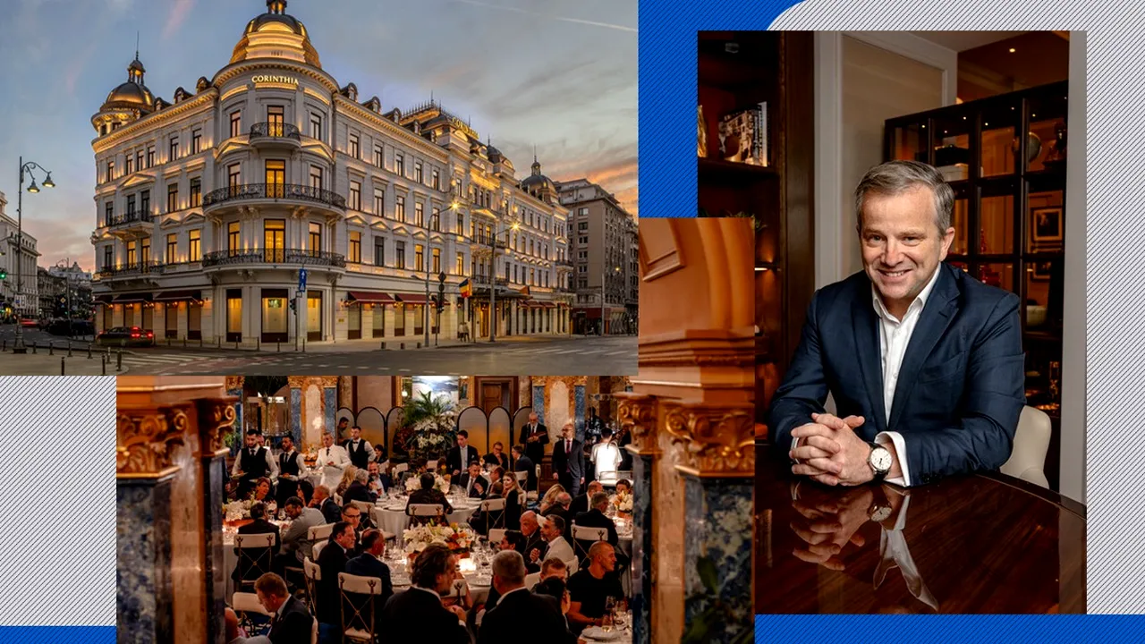 Managing Director-ul Todd Cilano a fost gazda ceremoniei de inaugurare a Corinthia Grand Hotel du Boulevard București