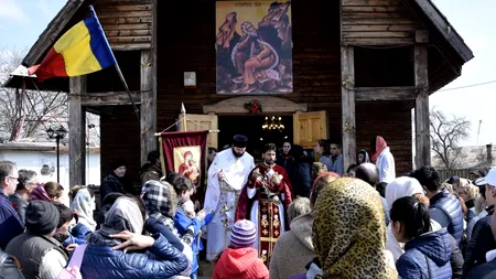 Hramul Sf. Cuvios Irodion de la Lainici în Parohia Săbăreni | Slujbă arhierească la care participă PS Veniamin Goreanu, Episcopul Republicii Moldova