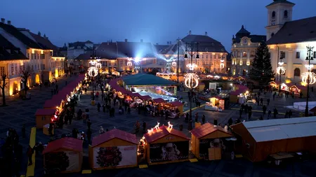 S-a deschis Târgul de Crăciun de la Sibiu