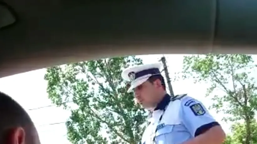 Dialog halucinant între un polițist și un șofer la Târgoviște în timpul mitingului PSD de duminică: Nu știti parola, nu intrați - VIDEO 