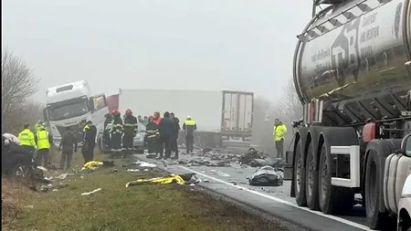 Tragedia din Timiș. Mărturia cutremurătoare a șoferului polonez din TIR-ul lovit de microbuz: „În 34 de ani de carieră n-am văzut așa ceva” 