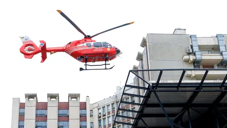 Aproape 600 de pacienți au fost aduși cu elicopterul pe heliportul Spitalului UNIVERSITAR de Urgență București, în cinci ani de când e operațional