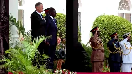 VIDEO | Insolit/Inedit: „Deșteaptă-te Române”, în varianta africană. Cum i-au cântat kenyenii Imnul României lui Iohannis