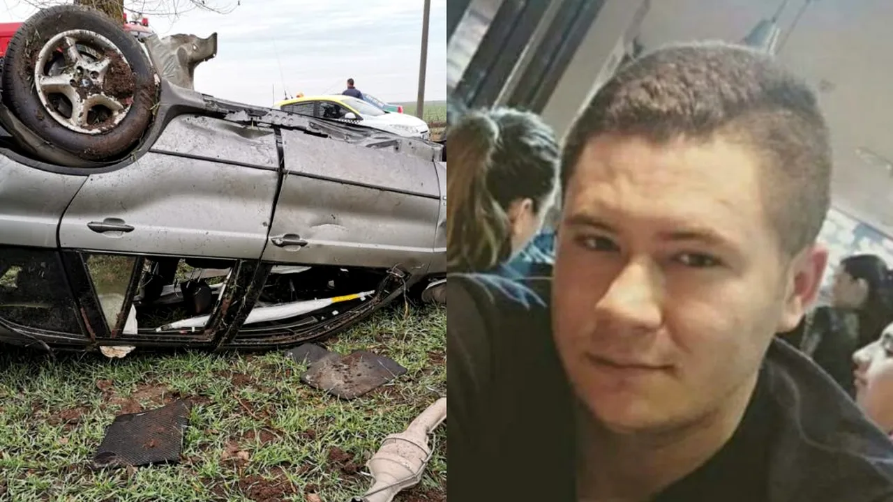 Ultimele cuvinte ale lui Bogdan, tânărul polițist mort într-un accident rutier. Ar fi petrecut cu prietenii până târziu, în Ajun de Crăciun