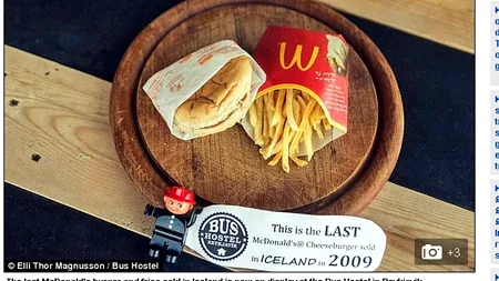 Explicația din spatele acestei fotografii: țara europeană în care burgerul și cartofii de la McDonald's au devenit EXPONATE, nu produse găsite la orice colț de stradă