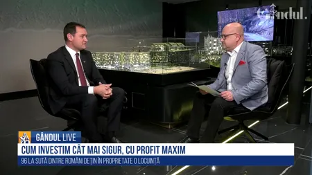 GÂNDUL LIVE. Cât de mulți bani aduc investițiile imobiliare? Florin Poștoacă: Modelul de business al Nordis Group are două valențe unice în România