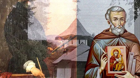 EXCLUSIV VIDEO | Povestea schitului fără trecut, pictat de Michelangelo de România. Cum a ajuns celebrul pictor să fie canonizat