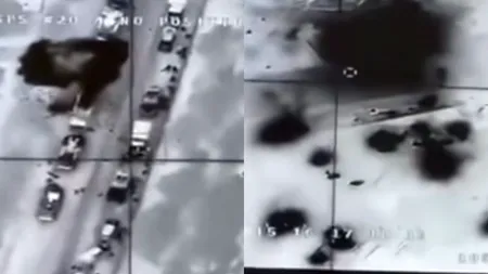 VIDEO | Armata rusă, terorizată de drona ieftină fabricată în Turcia. Ce distrugeri a provocat Bayraktar TB2