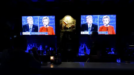 Surpriza din sondajele de opinie, după dezbaterea televizată Clinton - Trump