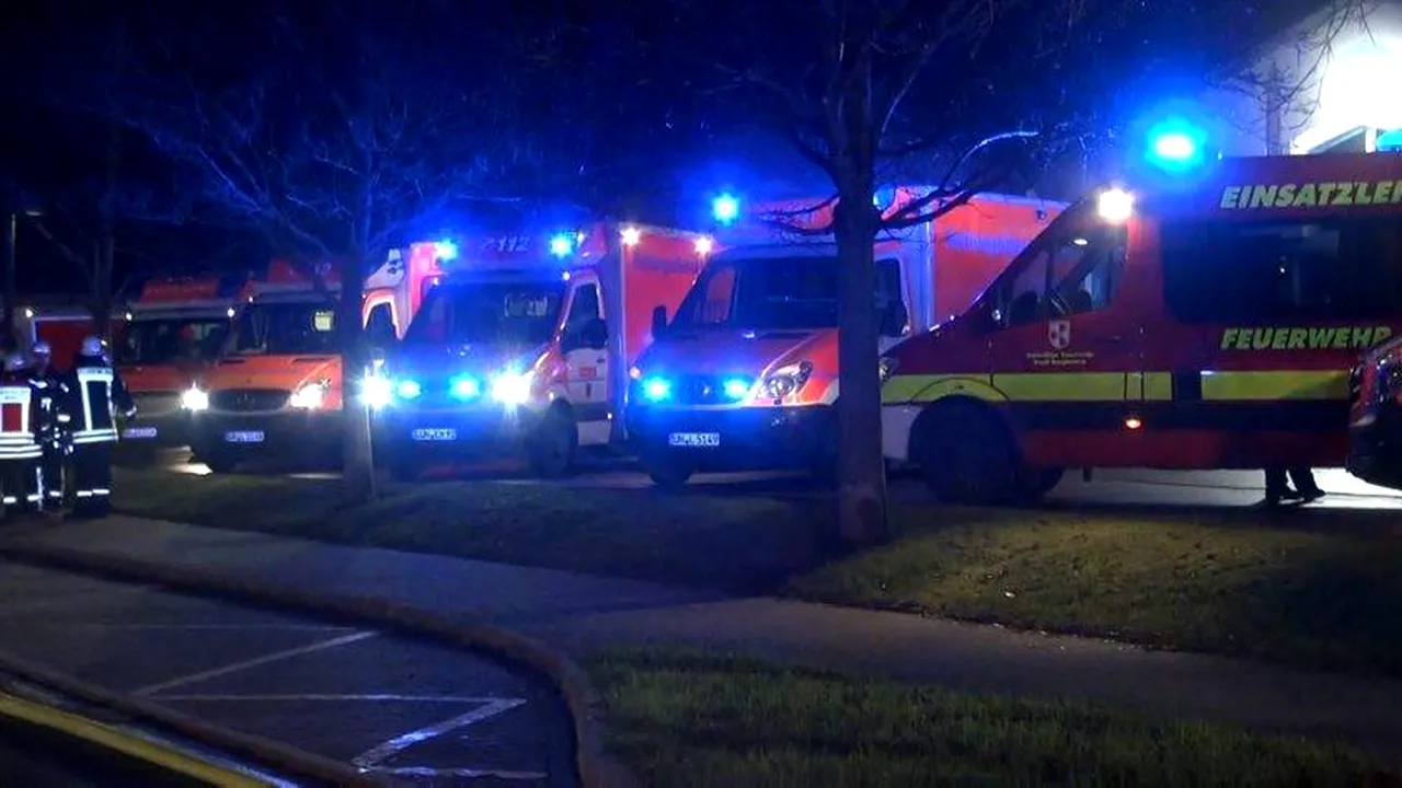 Anunțul MAE despre starea românilor internați după incendiul din Germania