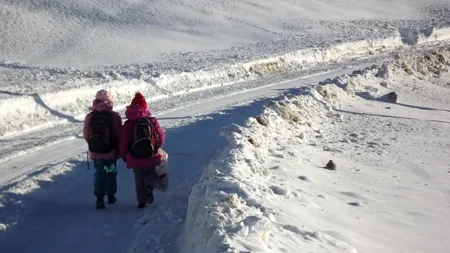 Județul în care cursurile au fost ''înghețate'' pentru alte două zile