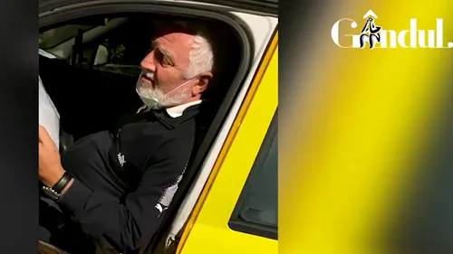 Gândul Live. Cum au reacționat polițiștii când un șofer băut le-a spus că trebuie să-și înmormânteze soția / VIDEO
