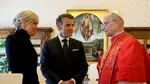 Soții Macron l-au vizitat pe Papa Leon la Vatican. Ce preocupări comune au președintele francez și Suveranul Pontif