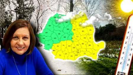 Când scăpăm de valul de aer polar. De la -20 de grade, trecem direct la temperaturi de început de primăvară. Meteorologii ANM vin cu detalii de ultimă oră pentru Gândul