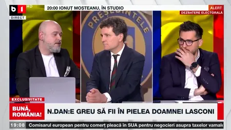 Nicușor Dan: E un moment EMOȚIONAL pentru Elena Lasconi / „Evident că am aflat de discuții din interiorul partidului”