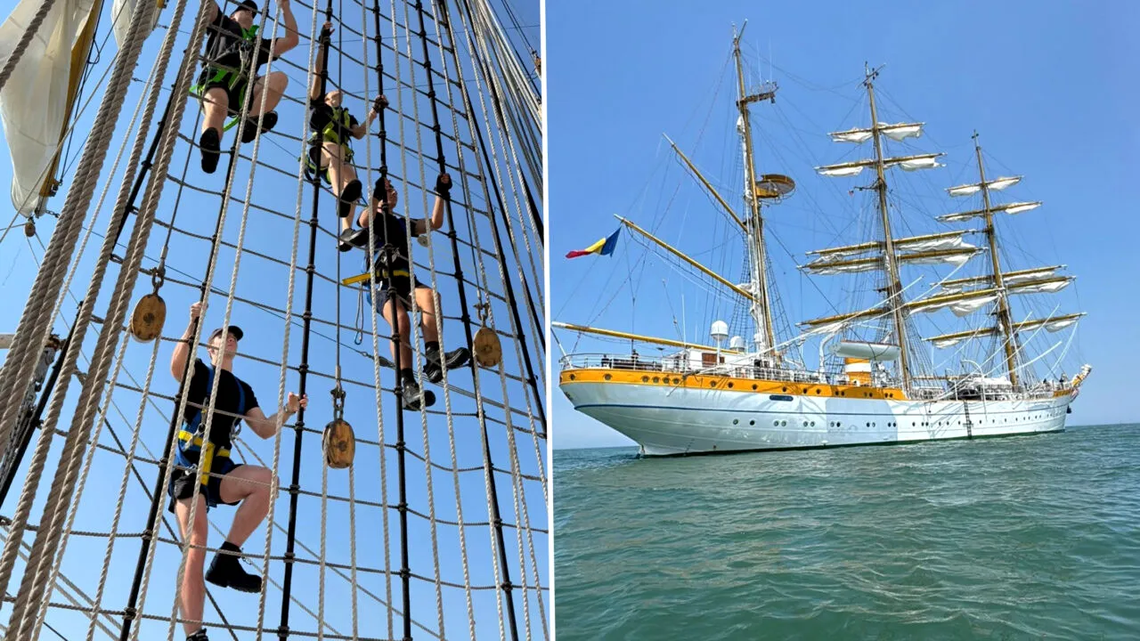 Bricul Mircea va defila la ziua SUA. Velierul, vedetă la o impresionantă regată peste Atlantic