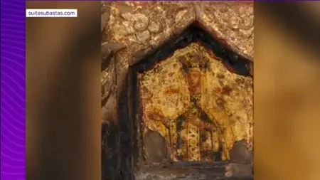 O icoană, ce ar fi aparținut domnitorului Vlad ȚEPEȘ, scoasă la licitație în Barcelona. Piesa s-ar putea vinde cu 600.000 de euro