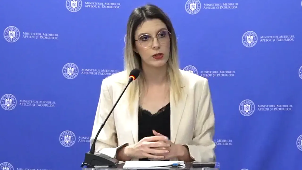 Diana Buzoianu vine cu explicații în scandalul fântânilor din curte. Ministra spune că acestea sunt ”captare legală”