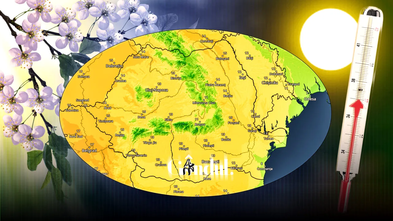Vremea bună nu ține mult, urmează răciri bruște în țară. Ce zone sunt vizate. Prognoza ANM, în exclusivitate pentru Gândul