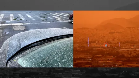 De ce România nu a avut cer roșu-portocaliu ca în Grecia de la PRAFUL SAHARIAN. Climatolog: ”Să ne îngrijoreze mai mult poluarea locală”