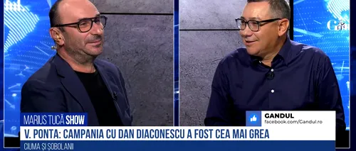 VIDEO | Victor Ponta, despre bătălia cu Dan Diaconescu de la Târgu Jiu: „A fost cea mai grea campanie. Mi-a fost foarte greu cu el. Era un politician foarte bun, care, însă, s-a lăsat păcălit de Vanghelie”