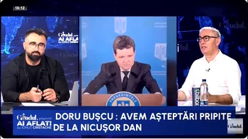 Doru Bușcu: „Nicușor Dan a venit la putere pe o farsă”