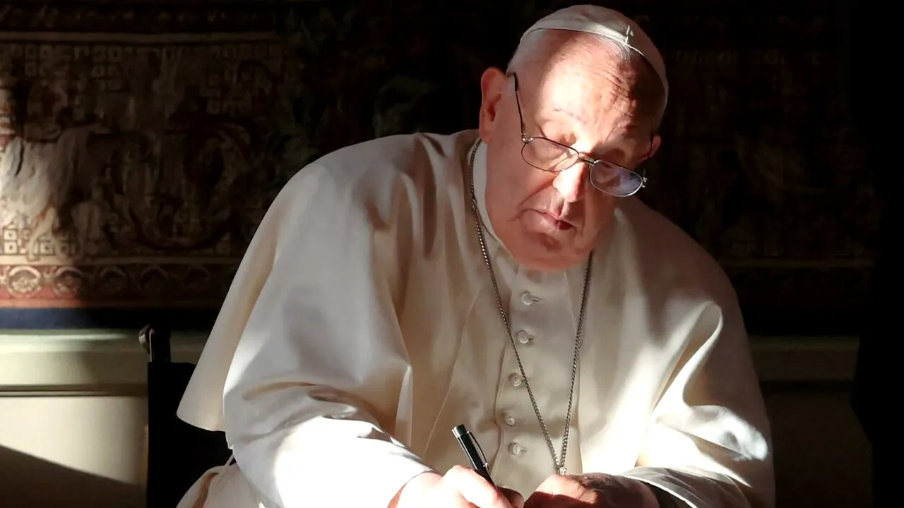 SCRISOAREA trimisă de Papa Francisc unui director de ziar, în ultimele luni de viață: 