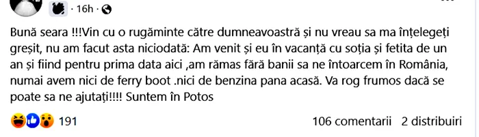 Ce a făcut un cuplu de turiști români, după ce a rămas fără bani în Grecia: 