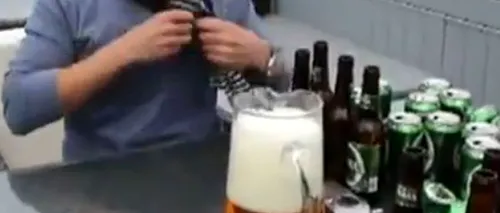 VIDEO: Cât alcool conține de fapt berea fără alcool