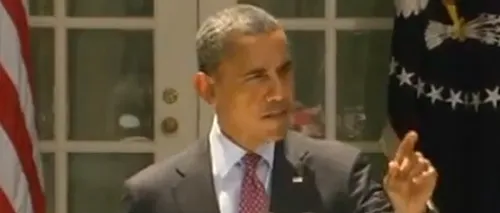 VIDEO - Gestul unui jurnalist l-a scos din fire pe Barack Obama