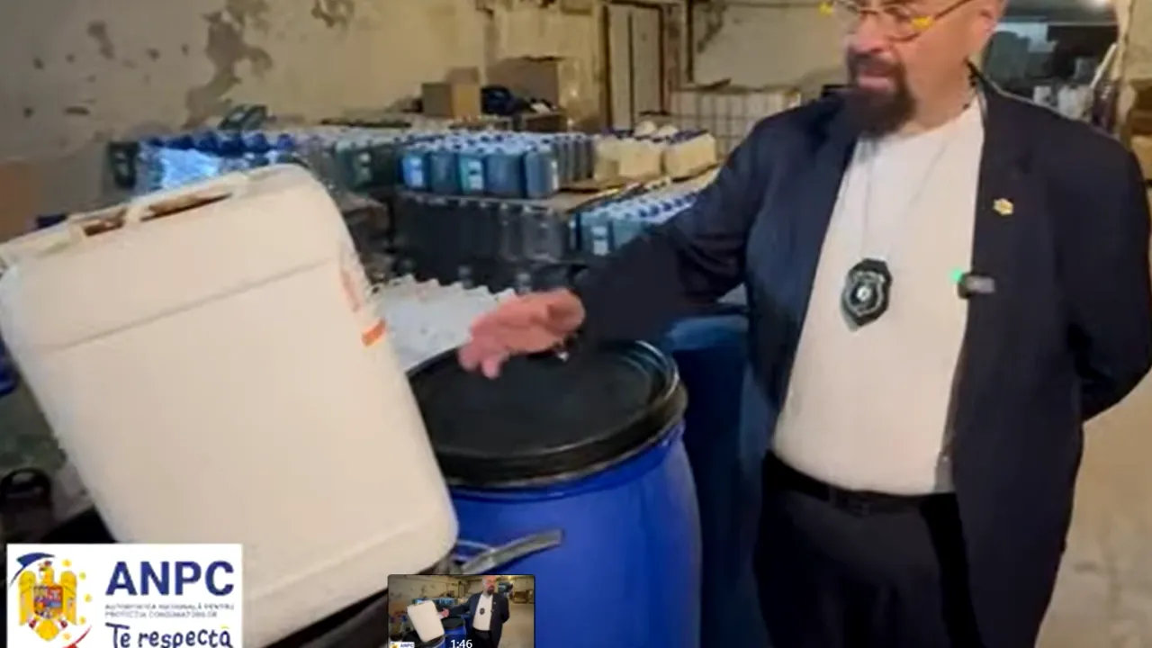 Atenție de unde cumpărați detergent! Piedone a închis o fabrică din Ilfov care funcționa fără autorizație DSP, într-un mediu insalubru