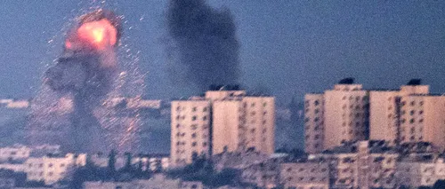 Tensiune maximă în Fâșia Gaza. O rachetă a căzut lângă Tel Aviv. FOTO + VIDEO