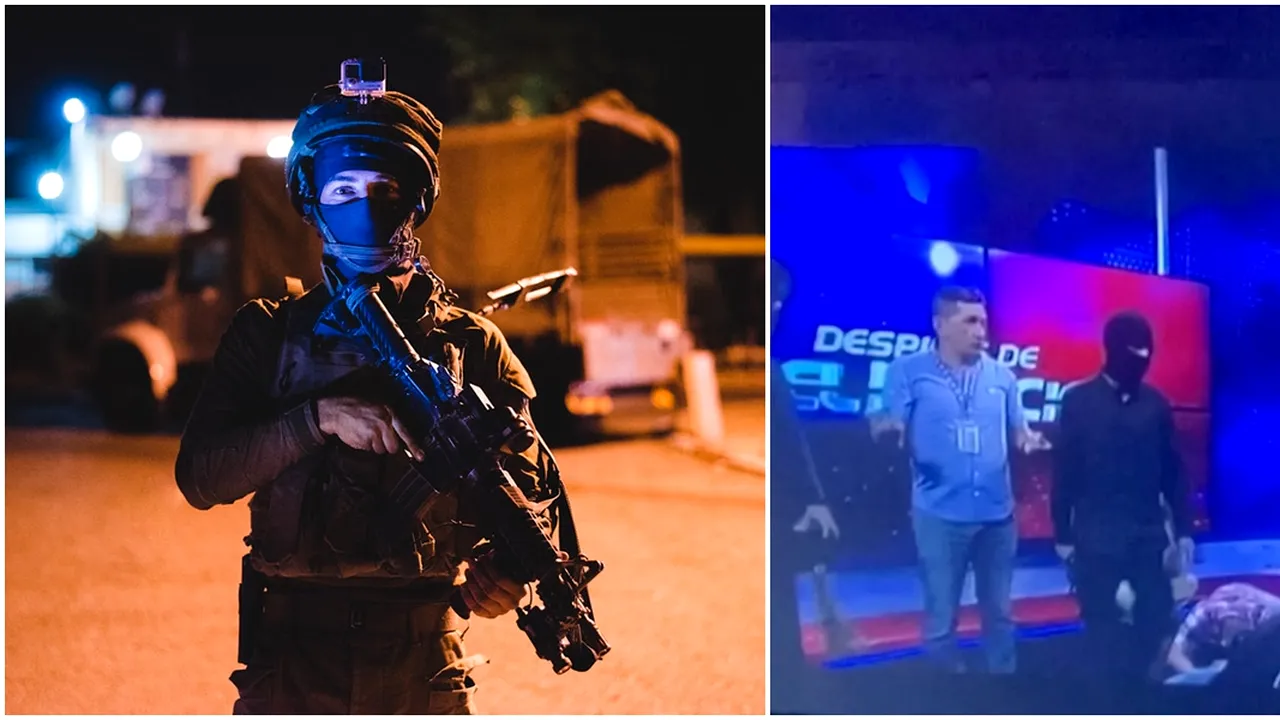 Luare de ostatici la o televiziune din Ecuador. Totul a fost transmis „LIVE”/„Au intrat să ne omoare, Doamne, apără-ne!”