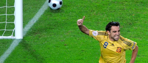 Xavi Hernandez și-a anunțat retragerea din naționala Spaniei