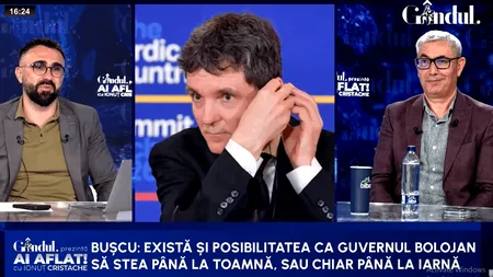 Doru Bușcu propune inversarea sloganului de campanie: Va fi mai ușor fără Nicușor!