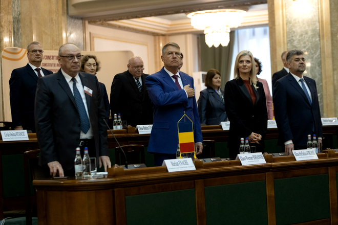 Președintele României, Klaus Iohannis / Sursa foto: GÂNDUL (Alexandra Pandrea)