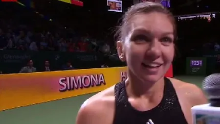 SIMONA HALEP - SERENA WILLIAMS, FINALA TURNEULUI CAMPIOANELOR. Simona, semifinală de vis cu Radwanska, 6-2, 6-2: 