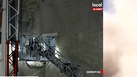 Românul scos de sub dărâmăturile turnului prăbușit în Roma a murit la spital