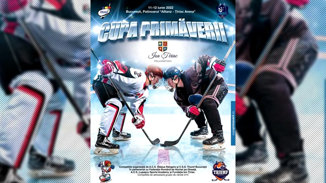 A treia ediție a competiției „Cupa Primăverii” dedicată echipelor de hochei pe gheață are loc în acest weekend