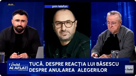 Marius Tucă: „Niciodată nu vor șterge POSTĂRILE celor care sunt de partea cealaltă sau din sistem”