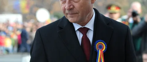 Băsescu: Modificarea legii siguranței naționale este greșită și în favoarea infractorilor