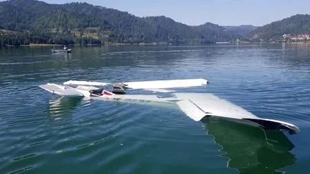 S-a aflat cine era pilotul avionului prăbușit în Lacul Colibița. Era un cunoscut afacerist din Bistrița