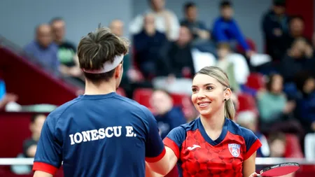Ce obiectiv au Bernadette Szocs și Edi Ionescu, vedetele României la tenis de masă